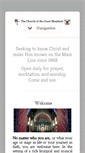 Mobile Screenshot of goodshepherdrosemont.net